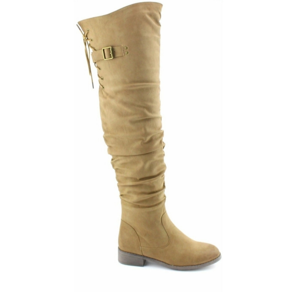 Knee high boots- Camel color
